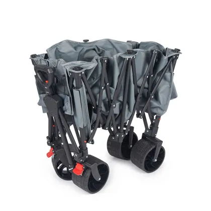 Multifunctional Camping Wagon - Large Capacity Garden Cart