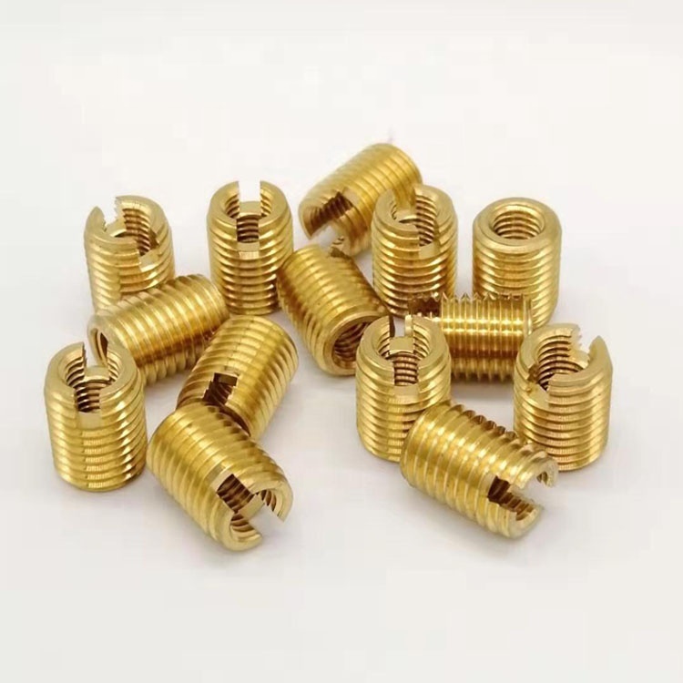 Professional Type 302 Stainless Steel Fastener Slotted Self-Tapping Screw Sleeve with Thread Protection