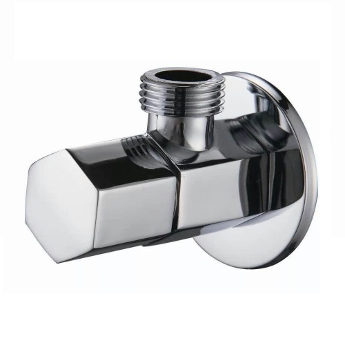 Chrome plated water faucet zinc alloy angle valve