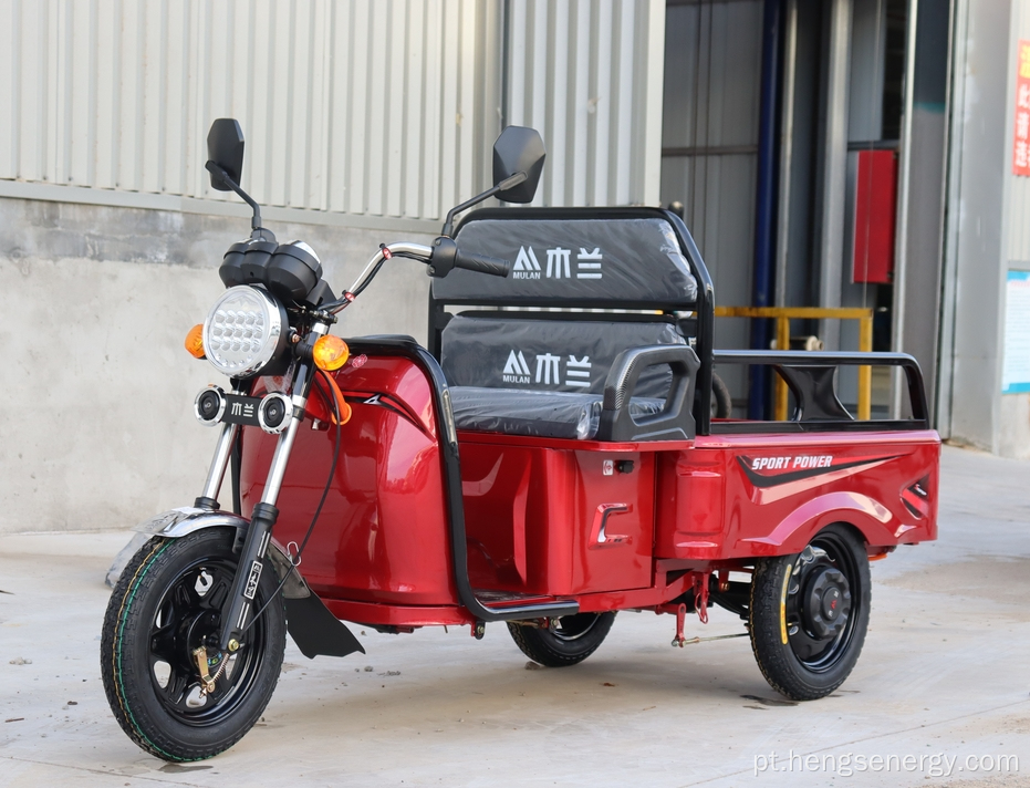 Três rodas triciclo elétrico Trikes para entrega