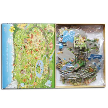 Professional Factory Custom City Paper Puzzle