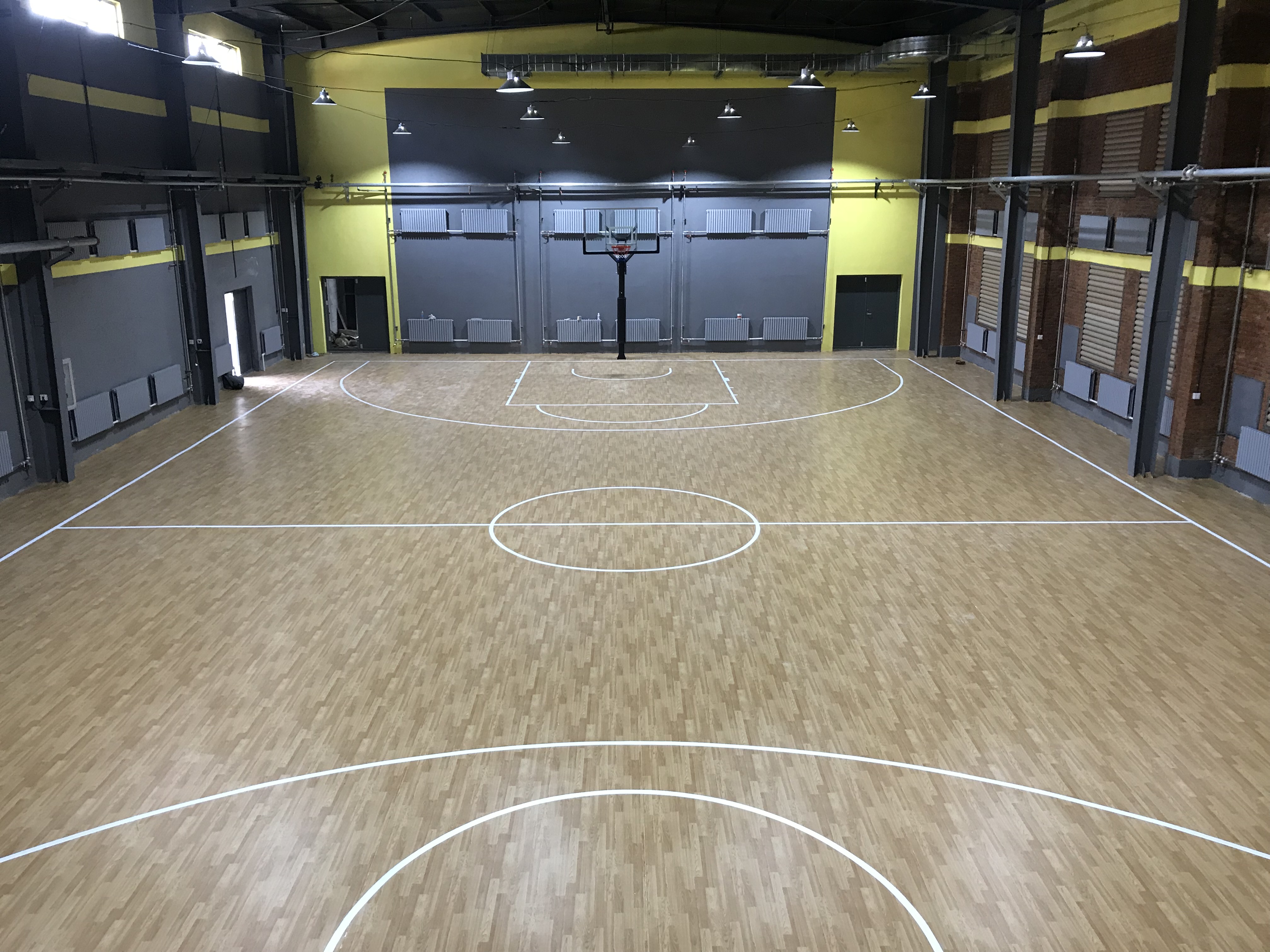 Floating Wood Sports Floor for Basketball