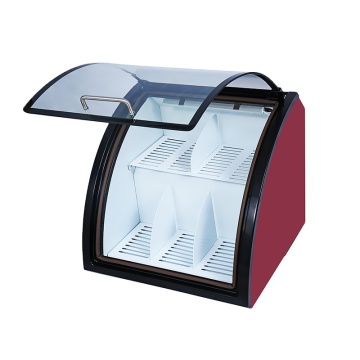 Smad- oder OEM-Mechanische Temperaturregelung Schokoladenkühlschrank Showcase DSS-18W4
