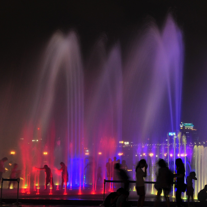 Lighted Water Fountain