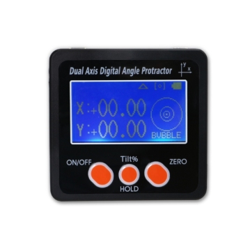 IP65 Dual Axis Aluminium Alloy Digital Inclinometer