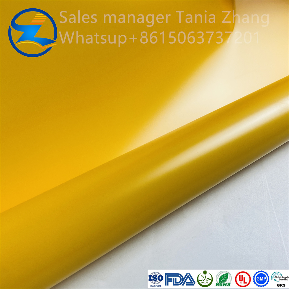 High Quality Customizable Yellow Pvc Film Packaging Material4 Jpg