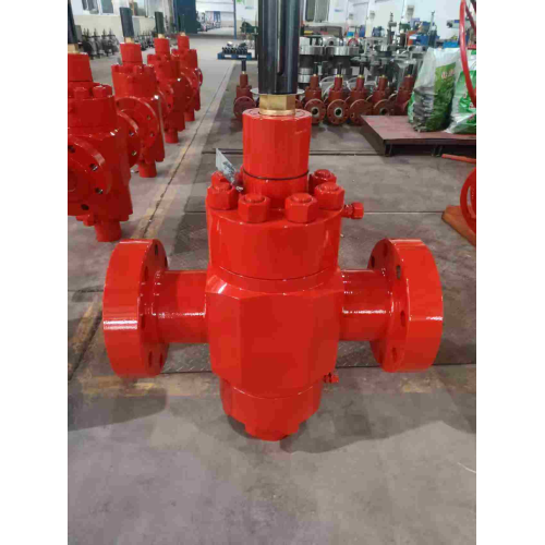 Operação manual da válvula plana PFF78-70