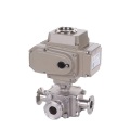 Electric T/l Port Full Bore Encapsulated Ball Valve