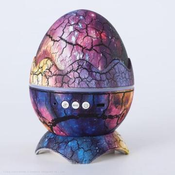 Hot Selling Dinosaur Egg Star Projection Lamp with Ocean Wave Nebula and Music for Kids' Holiday Gift