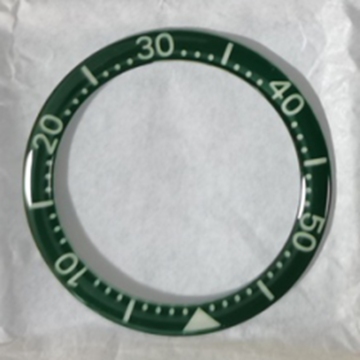 Bisel de reloj personalizado de alta precisión con cristal de zafiro luminoso