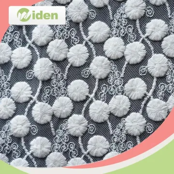 Nigerian African Voile Lace Fabric Nylon Net Fabric