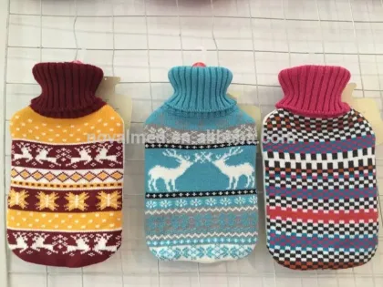 Hot sale rubber hot water bag/warm water bag