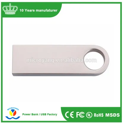 Free sample luxury stainless steel metal mini usb flash disk for Kingston