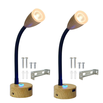 Lampa odczytu 3 Lampa odczytu 3 LED dla RV, łódź, morska, obozowicz, furgonetka (3000-4000-6000k)