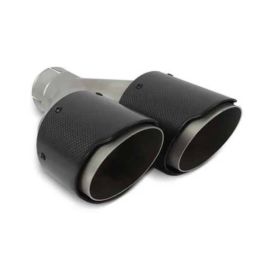Auto Car Universal Carbon Fiber Exhaust Tip