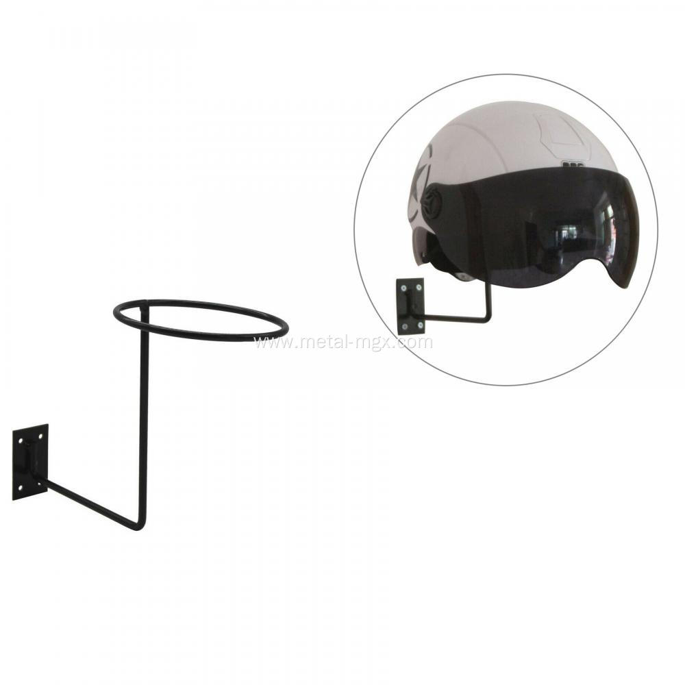 Metal Motorcycle Helmet Wall Mount Display Stand