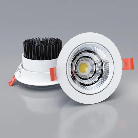 Triac DALI Dimming COB Chips No Blue Light Round Aluminum Profile Dimmable LED Recessed Downlight for Hotels