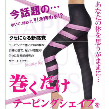 Body Firmer Shaper Black Slimmer Smoother Sock for Women