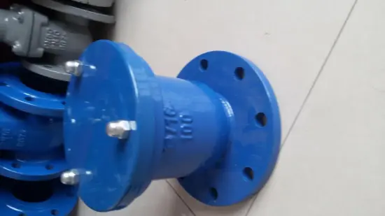 Flanged single orifice air valve