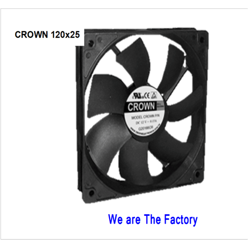 120x25 SERVER DC FAN A6 filter