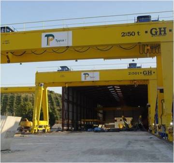 CE ISO GOST certificated Double Girder and single Girder Gantry Crane