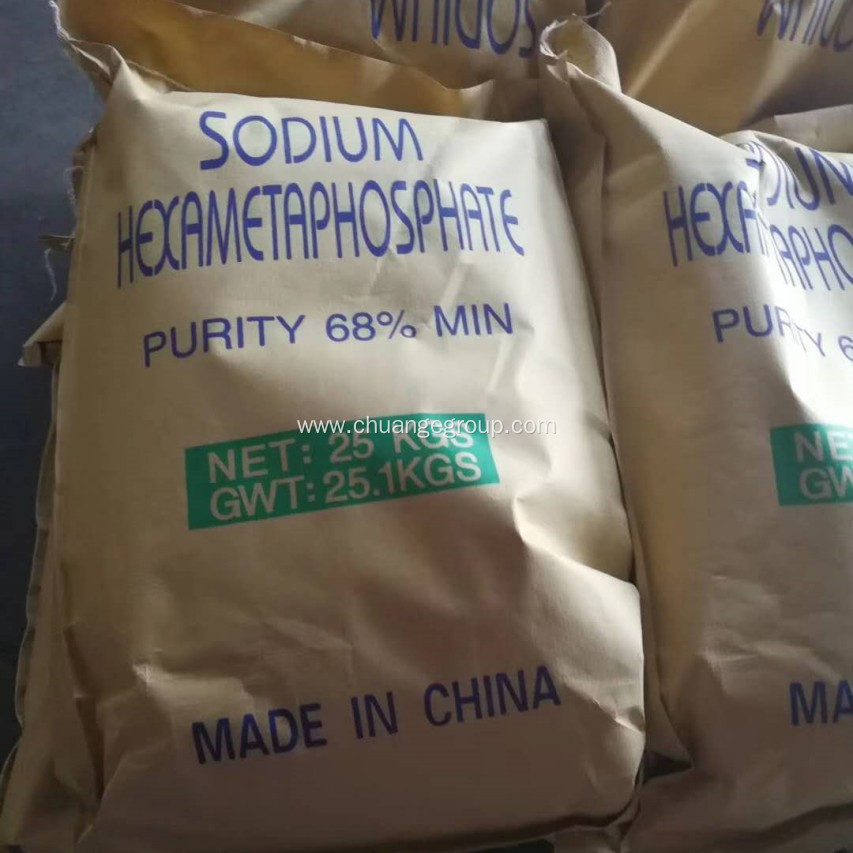 68% Min SHMP Sodium Hexametaphosphate