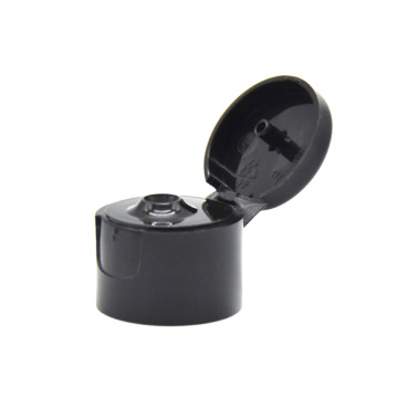 30 ml 60 ml huidverzorging fles Mat Black Flip Top Cap 24/410 20 mm