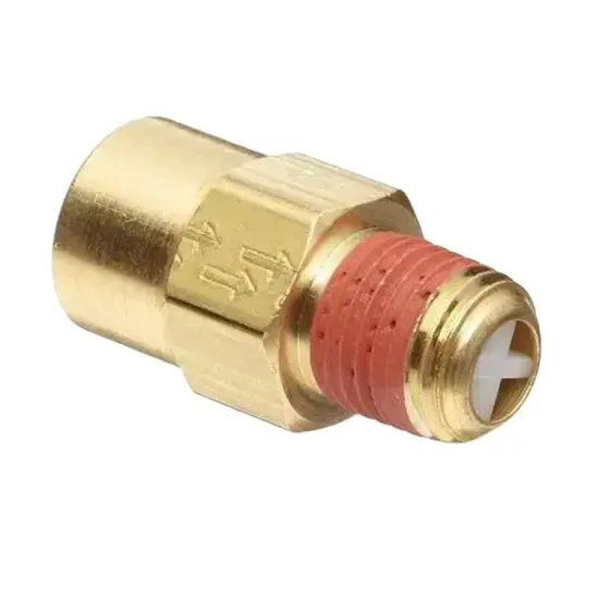 1/2 Inch Standard Mini Surface Nickel Plated Brass Gas Check Valve Air Compressors Tank Check Valves For Home