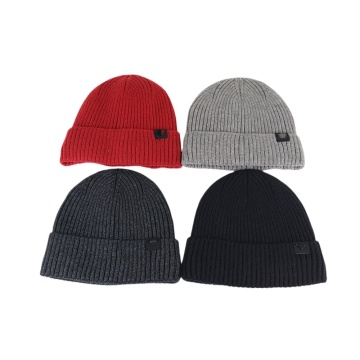 Factory Direct Logo personalizzato Accensione del cappello da sci lana