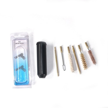 7 -delige pistoolreinigingsborstels kit voor 9 mm - jachtaccessoires