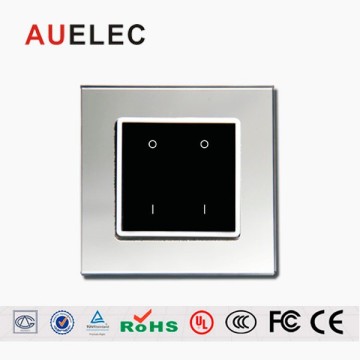 2 gang Touch screen switch / remote control switch / smart home light switch