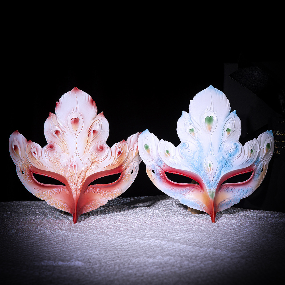 Phoenix Feather Venetian Masquerade Party Mask