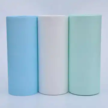 Disposable Paper Sheet Rolls with Laminated PE Film Bib Rolls for Medical Use