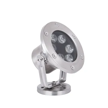 6W Stainless Steel WaterProof LED Underwater Spot light