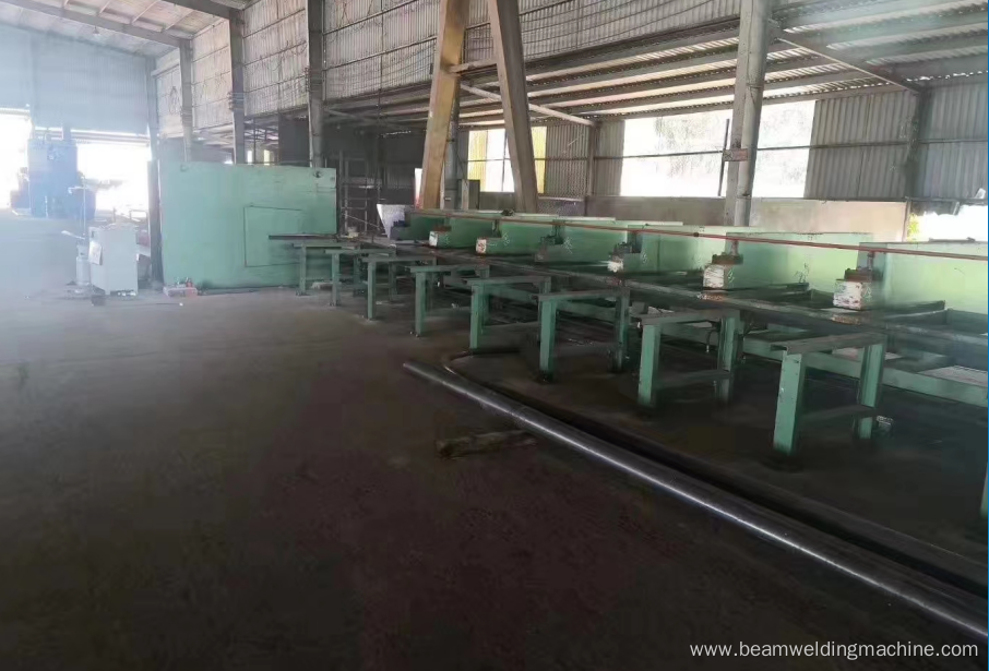 Tapered Pole Sector Metal Plate Slitting Machine