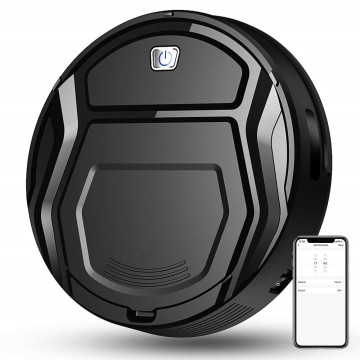 Smart Robotic Vacuum Cleaner with Wet Mopping, App Control and Remote Operation