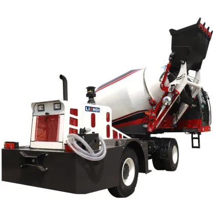 Concrete Machinery Automatic Concrete Mixing Truck