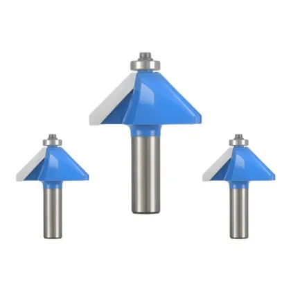 45 Chamfer Router Bits: Solid Carbide CNC Router Bits for Wood