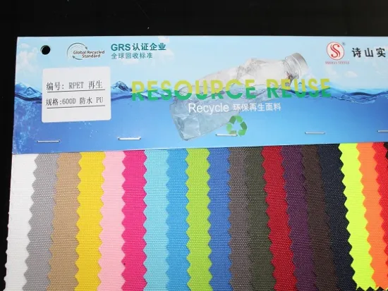 Factory Price 600D Waterproof PU Coated Fabric