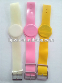 13.56MHZ RFID pvc wristband