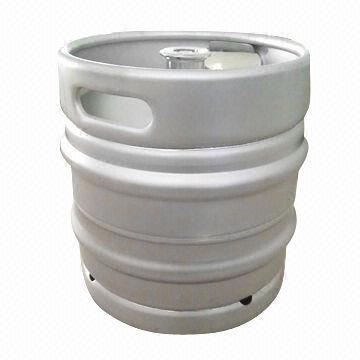 30L Beer Keg with 381mm Diameter, Made of Stainless Steel, DIN Standard