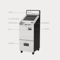 Lobby Self service terminal for Banknote to Coin Exchange with Card Reader and Coin Dispenser
