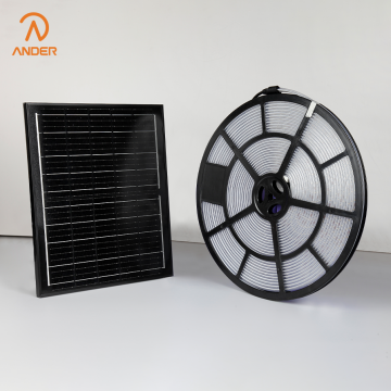 Bandes lumineuses solaires innovantes pour les espaces extérieurs modernes