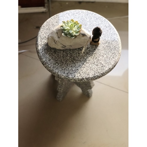 Suporte para vaso de flores em granito G603