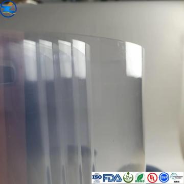 Material de embalaje rígido claro PVC PS