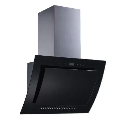 Touch Remote Control 1000 m3/h Auto Kitchen Smoke Hood Cooking Range Hood Exhaust Hood 90CM Chimney