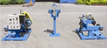 Double Bobbin No-Axis Rewinding Machine