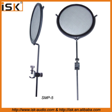 mini metal pop filter with a clamp SMP-5