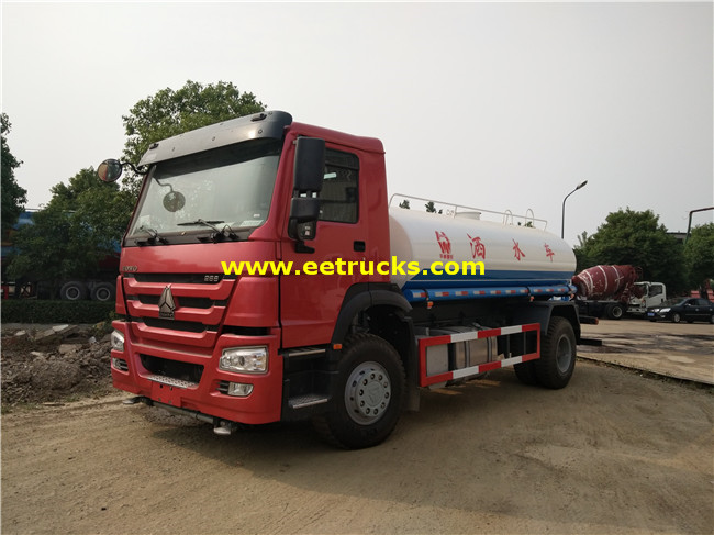 HOWO 9 CBM Water Sprinkler Tankers