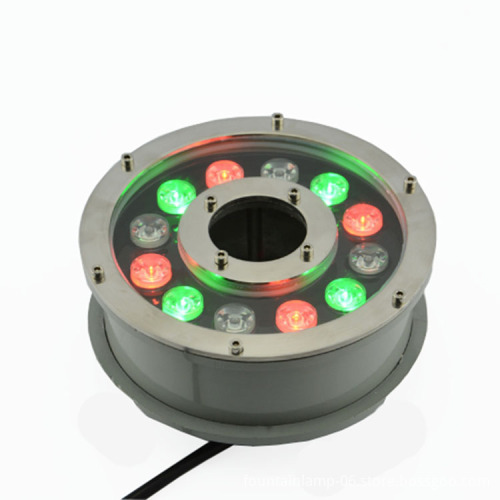 IP68 Waterproof Cast Aluminum RGB Underwater Fountain Nozzles with Lights